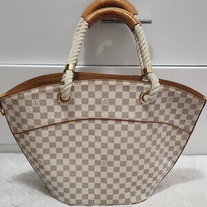 LOUIS VUITTON Damier Azur Pampelonne GM